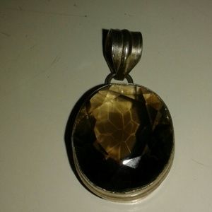 Smokey quartz pendant