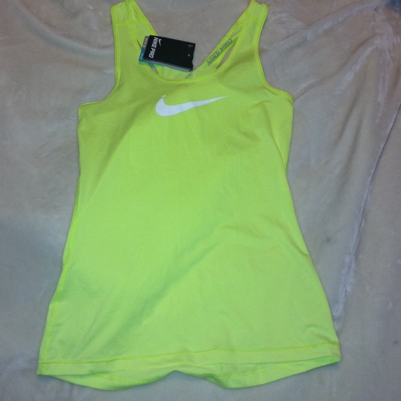Brand New W/ Tags Neon Yellow Top