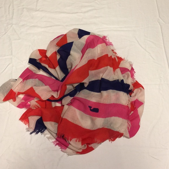 Stripe multicolored Vineyardvines scarf