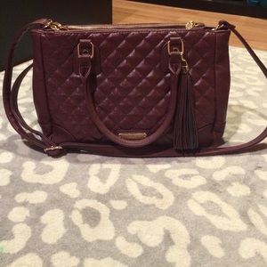 Steve Madden burgundy purse/bag