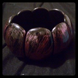Chunky Purple Bracelet