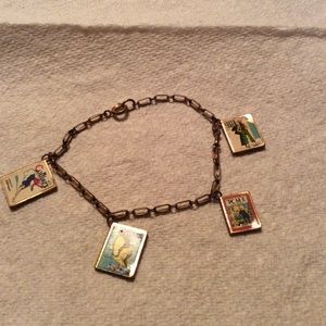 Rare old magazine charm bracelet. Hard to find