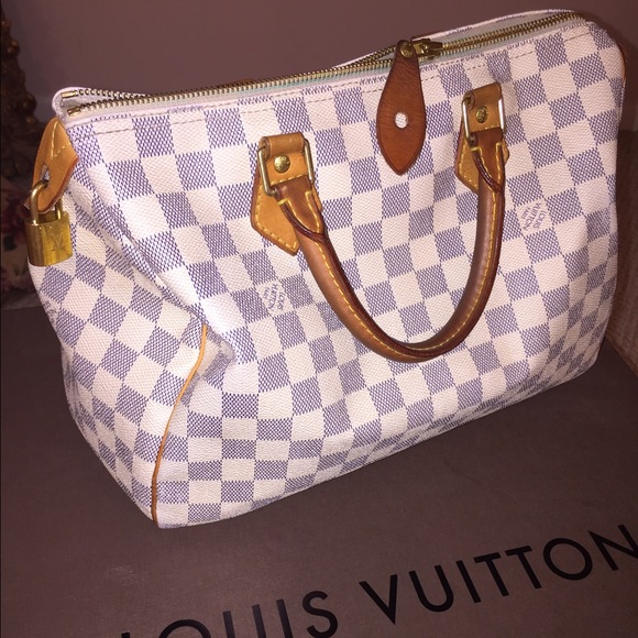 Louis Vuitton Damier Azur 30 Speedy - Picture 4 of 4
