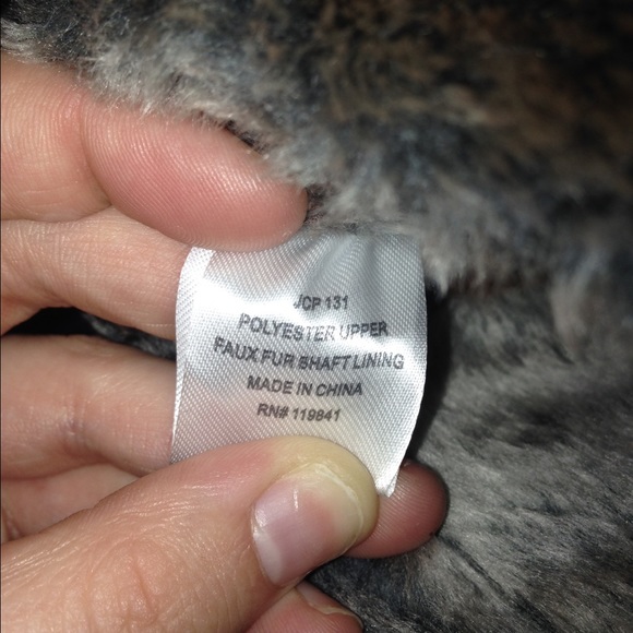 Gray Boots with Ball Tassles - Picture 4 of 4