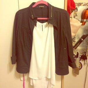 Gray express Moro style jacket