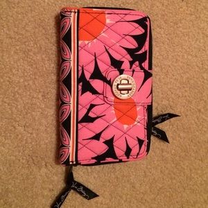 Vera Bradley turn lock wallet