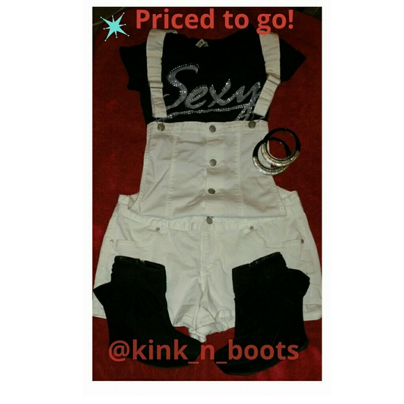 ❌❌Sold❌❌-white jean jumper