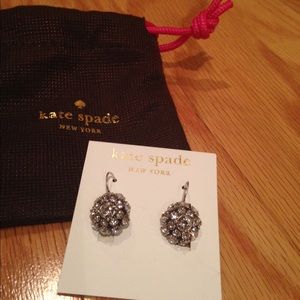 Kate Spade Earrings New Rhinestones