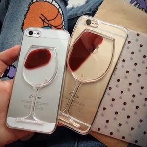 iPhone 5 Wine glass phone case🍷📱