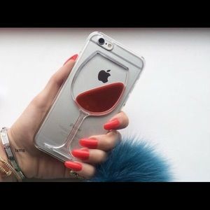 iPhone 6 Plus wine glass phone case 🍷📱