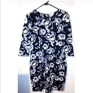 Floral bodycon