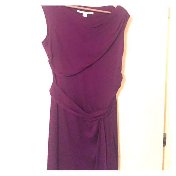 Diane von Furstenberg dress, beautiful draping