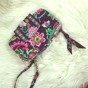 Vera Bradley wrist wallet