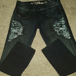Ed Hardy men's jeans