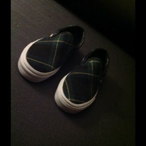 Plaids Vans slip on