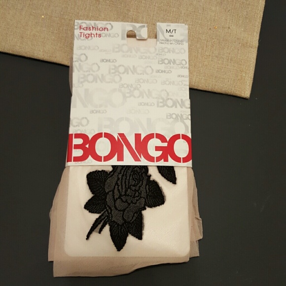 NWT- Bongo Floral Tights