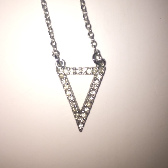 Juicy Couture triangle necklace!