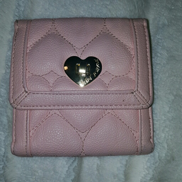 Betsey Johnson pink wallet