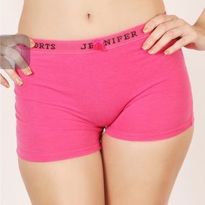 Pink Boy Shorts (BRAND NEW WITH TAGS)