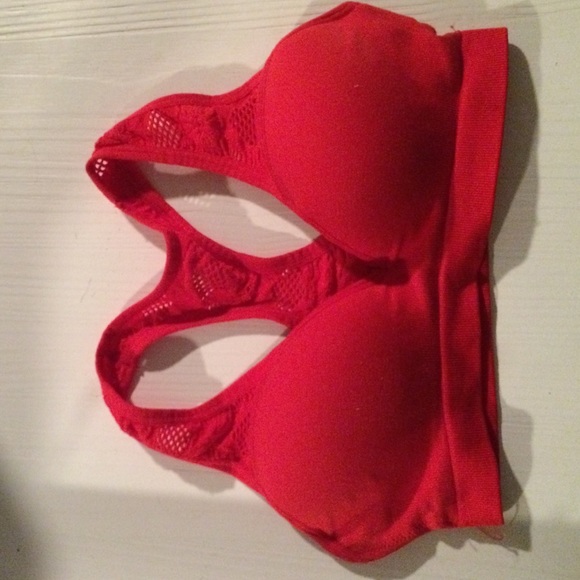 padded PINK sports bra