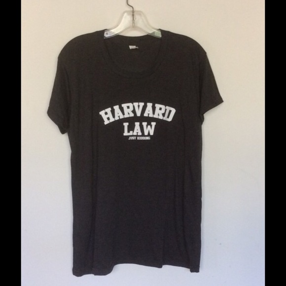 Harvard Law Just Kidding t shirt - Picture 1 of 3