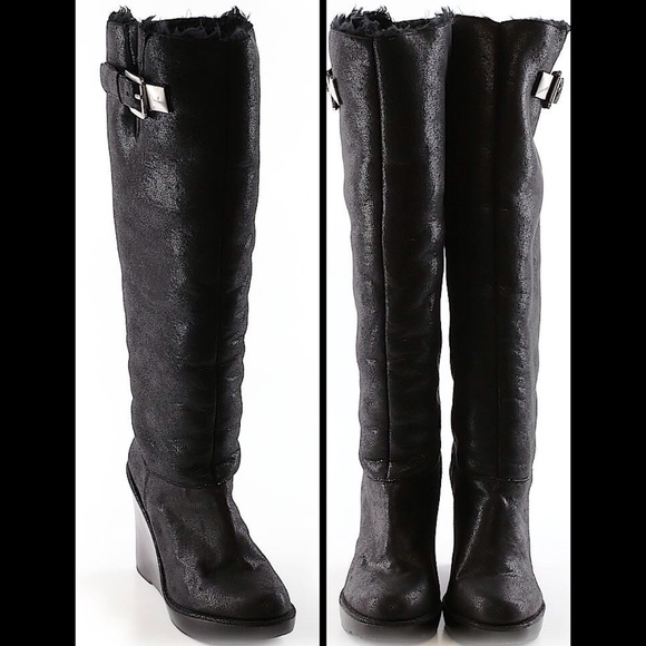🎉HOST PICK🎉Michael Kors Wedge Boots💋 - Picture 1 of 4