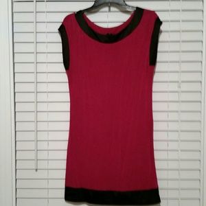 Black and pink Express tunic/ dress