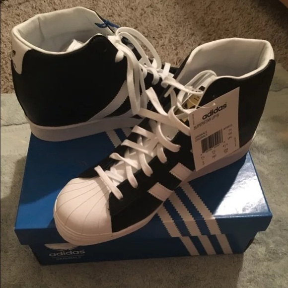 Purchase \u003e adidas superstar high top 