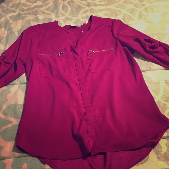 Pink blouse