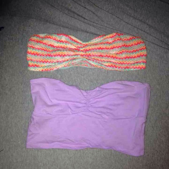 2 VICTORIAS SECRET BANDEAUS
