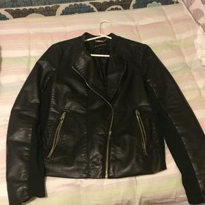 Leather jacket
