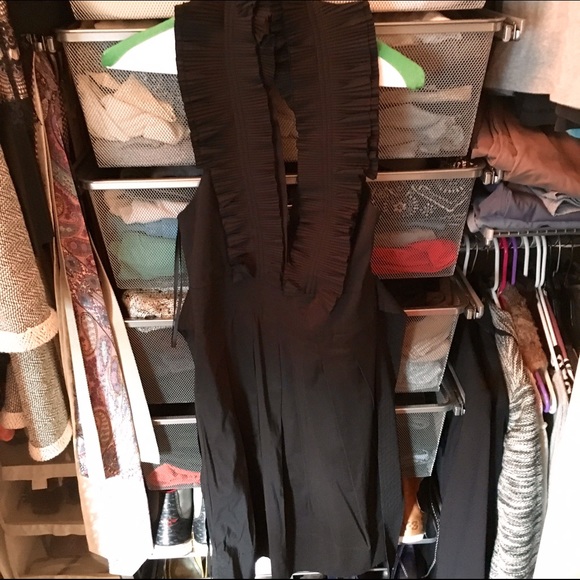 Black cocktail dress