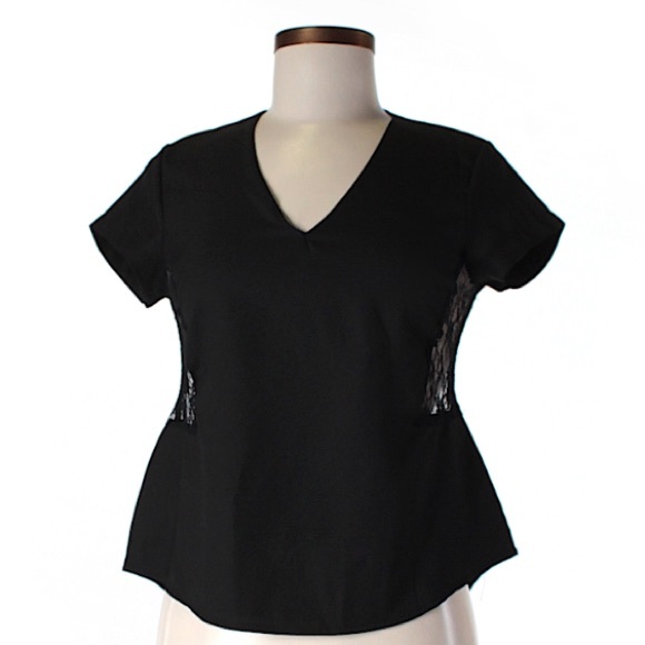 Zara short sleeve blouse