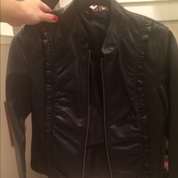 Leather jacket