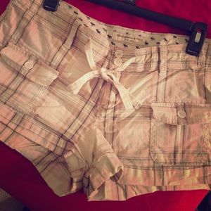 Plaid shorts