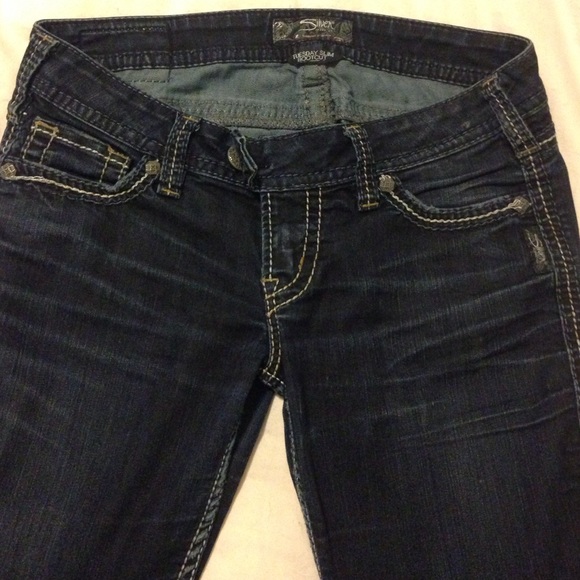 (Silver) buckle jeans