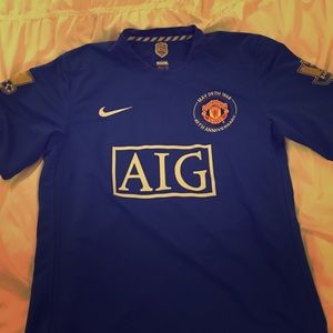 Nike Manchester United Ronaldo soccer jersey
