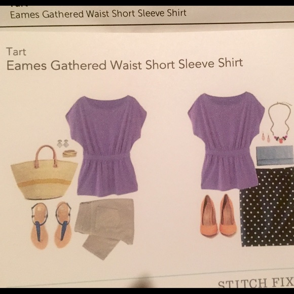 Tart Eames Gathered Waist Top