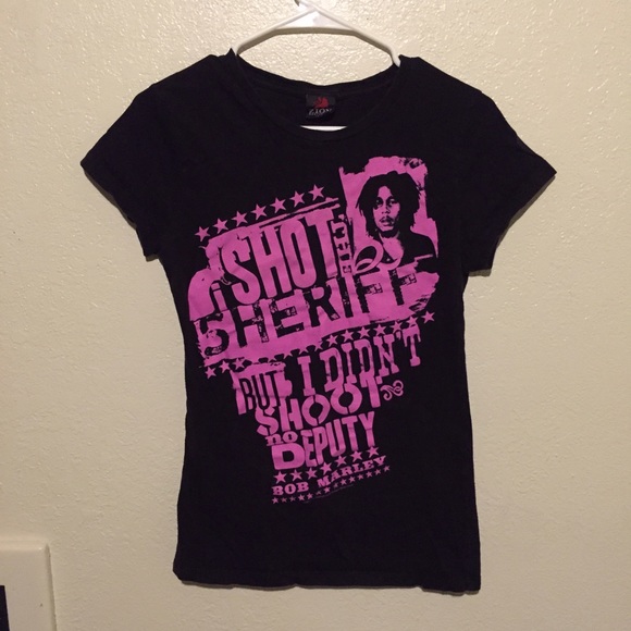 Bob Marley I Shot The Sheriff T-Shirt