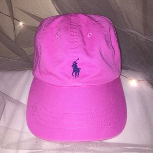 Ralph Lauren Polo Hat in Pink