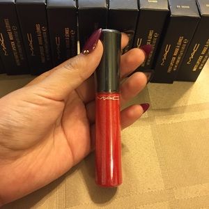 Bright Red Mac Matte Lipgloss
