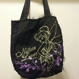 Disney Tinkerbell black purse