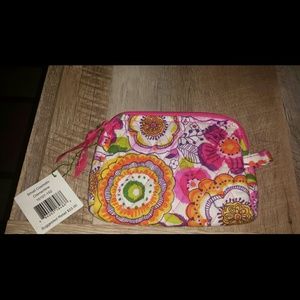 Vera Bradley Cosmetic Bag in Clamentine