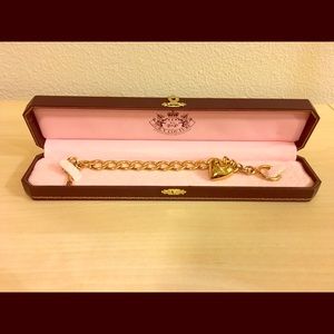 Juicy Couture Bracelet Gold Heart Starter Charm