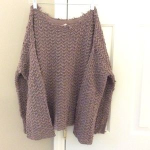 FREE PEOPLE Shaggy Knit Sweater