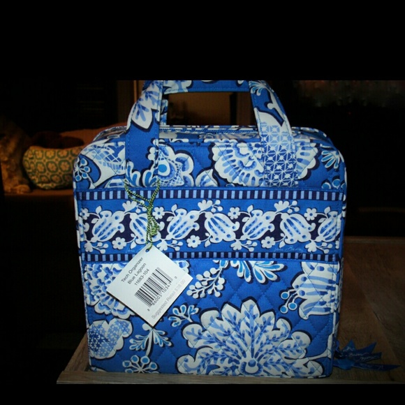 👉Vera Bradley Tech Organizer in Blue Lagoon👈