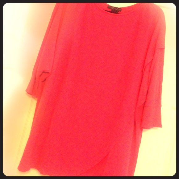 Pink 'wrap' Sweater