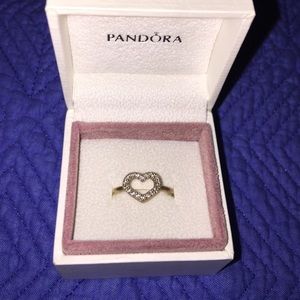 PANDORA "Be My Valentine" ring! Size 8