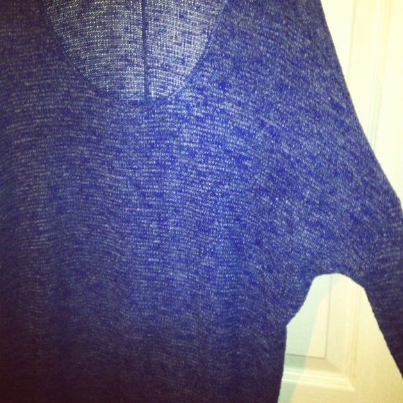 Slouchy Blue Sweater - Picture 2 of 3