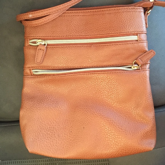 Small Tan Cross Body Purse